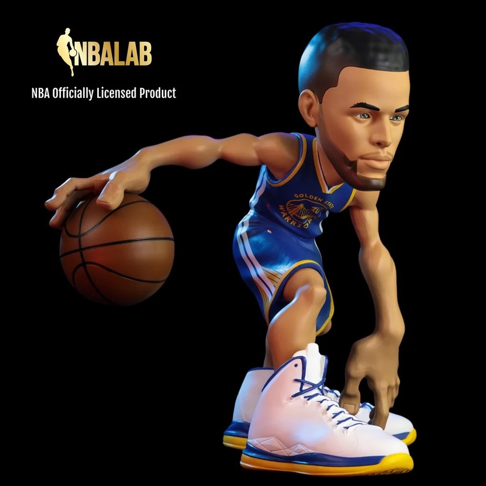 NBA Player Dribbling Figurine